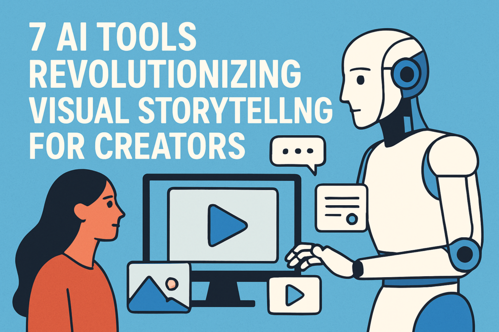 7 AI Tools Revolutionizing Visual Storytelling for Creators